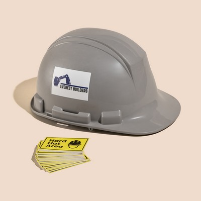 2"x1" Custom Rectangle Sticker (High Quantity)