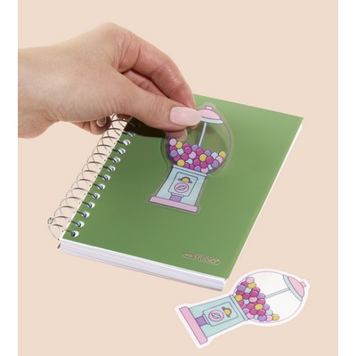 2"x2" Custom Clear Stickers